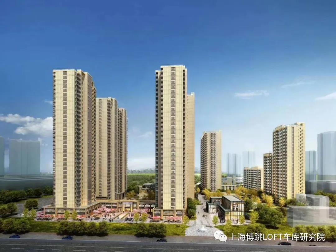 沙坪坝采用了LOFT车库武汉当代集团春风十里项目现已结构封顶！